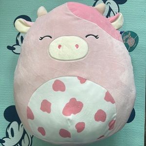 18 inch Squishmallows Pink Cow(Clay)
